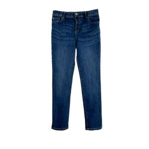 Thereabouts Girls Velcro Closure Straight Leg Jeans